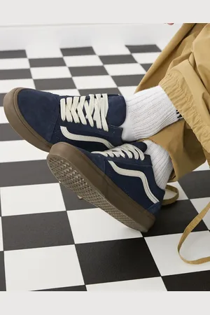 Vans – Old Skool – Sneaker aus schwerem Canvas in zweifarbigem mit Gummisohle