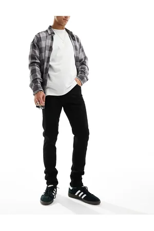 Weekday – Friday – Eng geschnittene Jeans in mit niedrigem Bund