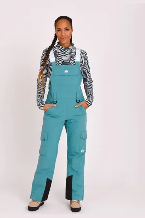 OOSC – Yeh Girl – Ski-Latzhose in Blaugrün