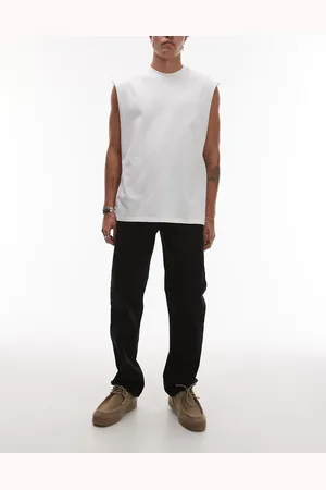 Topman – Feste Jeans mit geradem Schnitt in