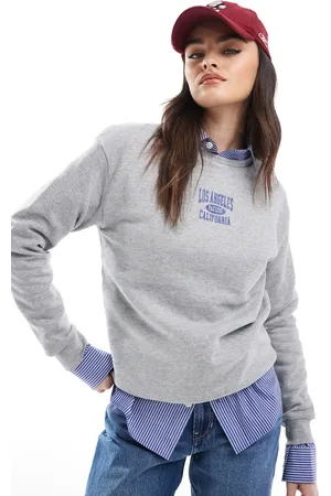 Brave Soul – Sweatshirt in mit „Los Angeles“-Schriftzug