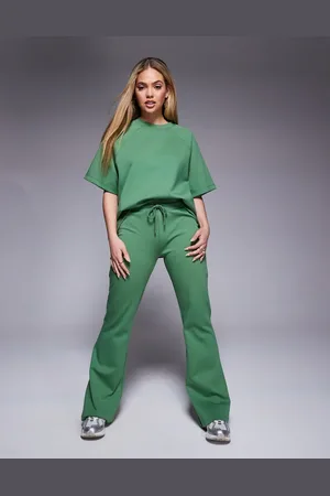 ASOS – Ausgestellte Jogginghose aus Interlock-Stoff in , Kombiteil