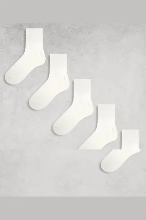 ASOS – 5er-Pack kurze Sportsocken in