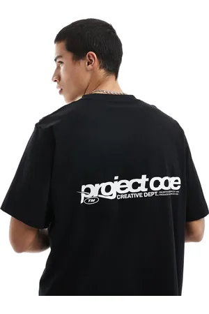 JACK & JONES – Oversize-T-Shirt in mit Textprint auf dem Rücken