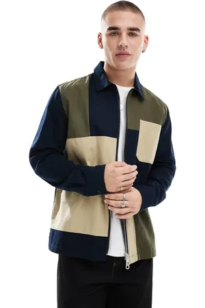 Farah – Burleigh – Jacke im Patchwork-Design mit Reißverschluss