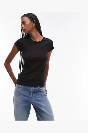 ARKET – Superweiches, kurzärmliges T-Shirt in mit schmalem Schnitt