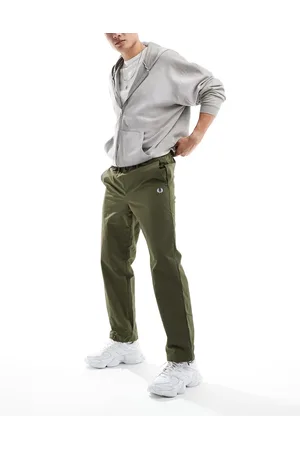 Fred Perry – Shell-Pants in Khaki, Kombiteil