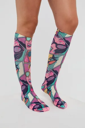 OOSC – Comic Book Candy – Bunte Ski-/Snowboardsocken