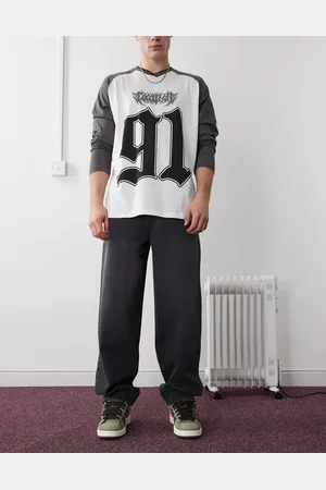 Reclaimed – Weite Dad-Jeans in verwaschenem