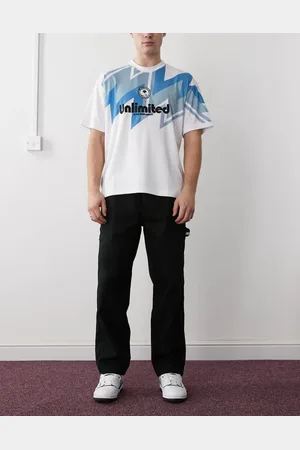 A Bathing Ape AAPE BY A BATHING APE – Carpenter-Hose in Schwarz mit geradem Bein und elastischem Bund