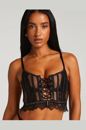 Hunkemöller Hunkemöller – Cierra – Unwattierter Longline-BH in mit Bügel