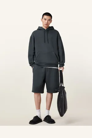 AllSaints – Haven – Sweat-Shorts in Pechblau