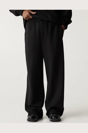 Pull&Bear – Schmal geschnittene Hose in mit weitem Bein