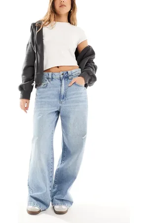 Cotton On Cotton On – Superweite Jeans in Meeresblau
