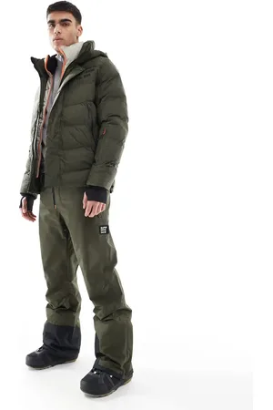 Superdry – Freestyle Core – Skihose in Army-Khaki