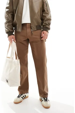 JACK & JONES – Eddie – Lockere Carpenter-Hose in verwaschenem