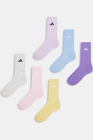 adidas – 6er-Pack Sportsocken in verschiedenen Pastellfarben