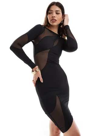 OW – Spiral – Langärmliges Minikleid in
