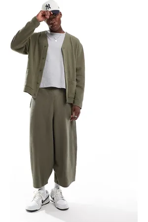 ASOS – Ballon-Jogginghose in mit Waffelstruktur und Oversize-Schnitt