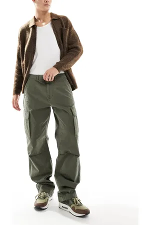 Tommy Hilfiger – Jaimie – Cargohose in Olivgrün
