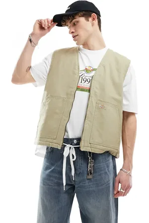 Dickies – Duck – Weste in Hellbraun aus Canvas