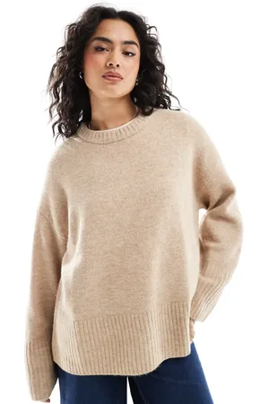 JJXX – Oversize-Strickpullover in Creme