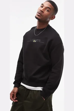 Lacoste – Sweatshirt in mit Logo vorne