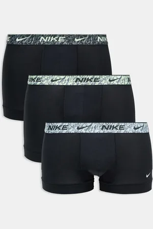 Nike – Everyday Cotton Stretch – 3er-Pack Unterhosen in mit Graffiti-Bund