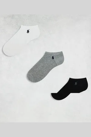 Ralph Lauren – Mehrfarbige Socken im 3-Pack
