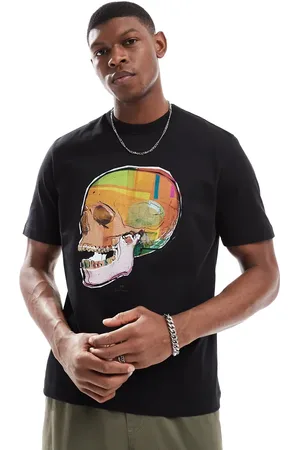 Paul Smith – T-Shirt in mit Totenkopf-Logo