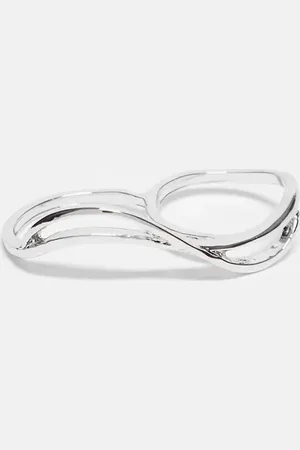 Reclaimed – Unisex-Ring in mit Doppelwickel-Design