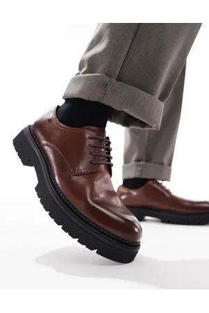 ASOS – Schnürschuhe in mit dicker Sohle