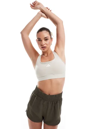 adidas Adidas – Training Essentials – Sport-BH in Stein