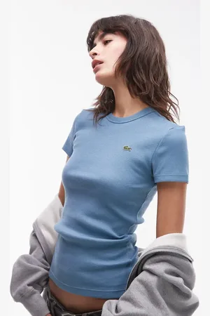 Lacoste – Geripptes T-Shirt in