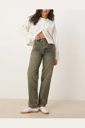 Dickies – Thomasville – Regular Fit Jeans in Indigo mit Gelbstich