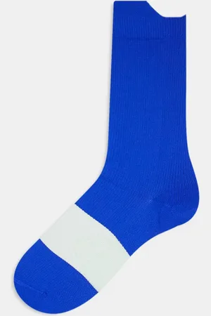 adidas Adidas Running – Graphic – Socken in Blau und Neongrün