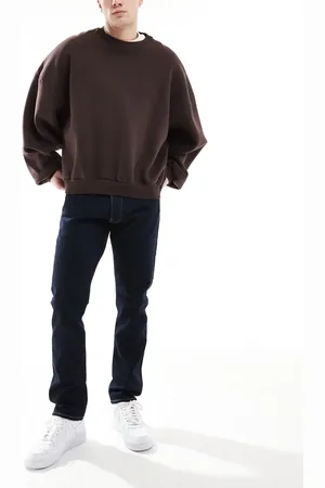 Ralph Lauren – Sullivan – Schmal geschnittene Jeans in dunkler Waschung mit Markenlogo