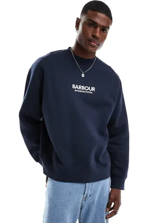 Barbour – Formula – Oversize-Sweatshirt in mit Logo