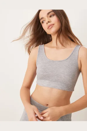 New Look – Geripptes Trägertop in , Kombiteil