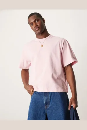 Abercrombie & Fitch – Hochwertiges cropped T-Shirt in verwaschenem