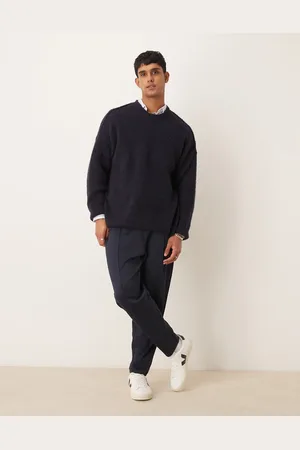 ASOS – Schmal zulaufende Jogginghose aus Scuba-Stoff in