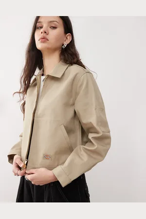 Dickies – Unlined Eisenhower – Kurz geschnittene Jacke in Khaki
