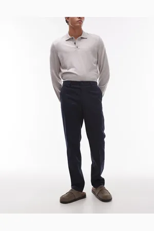MANGO – Elegante Hose in mit Fischgrätmuster
