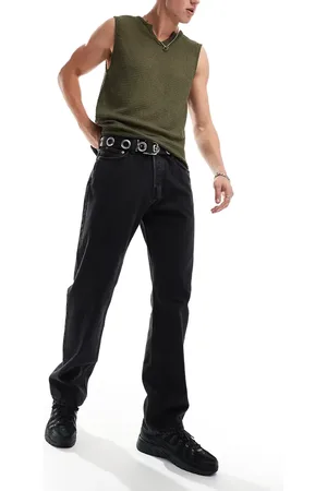 Weekday – Space – Jeans mit weitem, geradem Beinschnitt