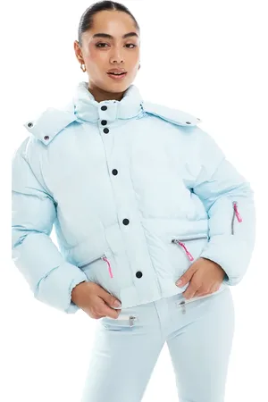 OOSC – Schicke Ski-Pufferjacke in Eisblau