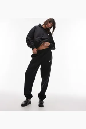 New Balance – Jogginghose aus schwarzem Fleece