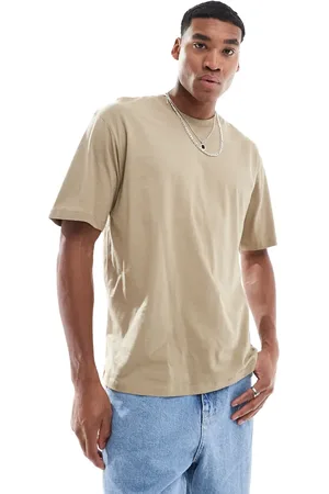 JACK & JONES – Oversize-T-Shirt in Beige
