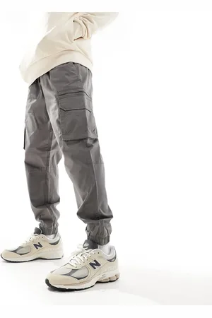River Island – Greco – Cargohose in Dunkelgrau