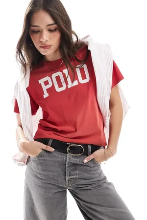 Ralph Lauren – T-Shirt in mit Print auf der Brust