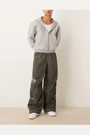 ASOS – Sehr weite Cargo-Hose in extremer Waschung in